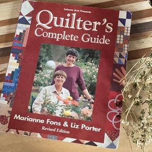 Learn to Quilt DIY Complete Guide Quilting Book Hobby Handmade Craft